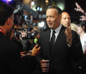 Hanks isn't afraid to voice his political opinions. 