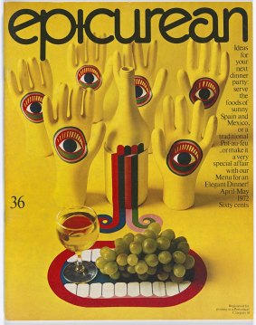 Les Mason's surreal cover for Epicurean's 36th issue.