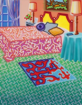 Howard Arkley's Rococo Rhythm (1992).