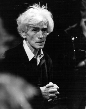 Composer and conductor Georg Tintner, in 1975.