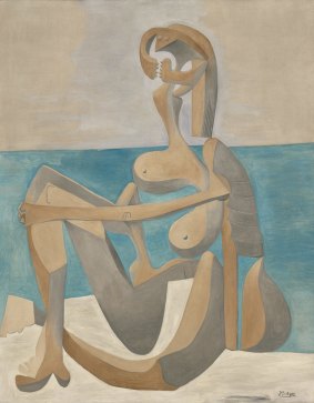 Pablo Picasso's Seated Bather.