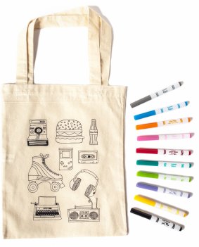 Little Designers & Co. Design and Colour Tote Bag.