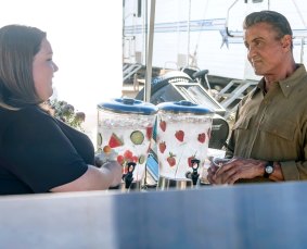 Chrissy Metz and Sylvester Stallone in This is Us: scene stealer
