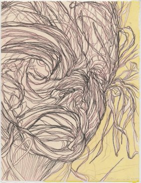 Tony Ameneiro, Female Flowering Head in Exchange: Celebrating 21 years of the Southern Highlands Printmakers at Megalo Print Studio and Gallery.