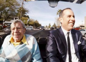 Jerry Seinfeld with Jerry Lewis in Comedians in Cars Getting Coffee.