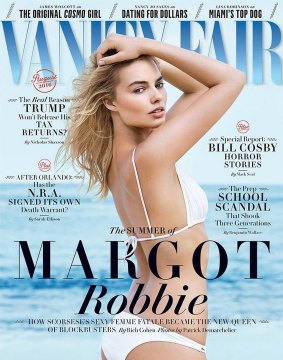 Australia has been described as a country full of 'throwback people' in a patronising interview with Margot Robbie.