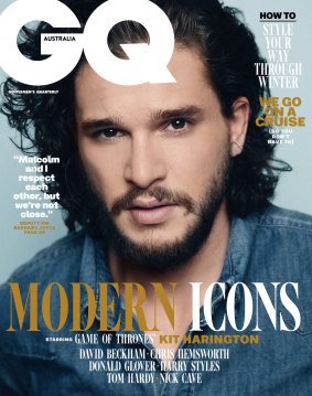 The August issue of GQ is on stands from July 17.