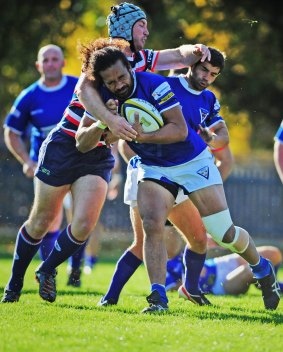 Soakai Tai in action for Royals in 2013.
