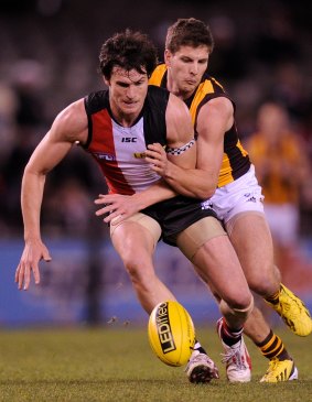 Foot soldier: Farren Ray will play his 200th game on Saturday night.