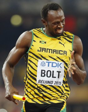 Eyes on Rio: Jamaica's Usain Bolt.
