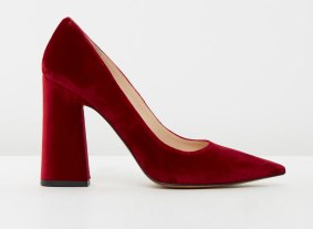 Pura Lopez Janie heels, $349. Stockist: theiconic.com.au.
