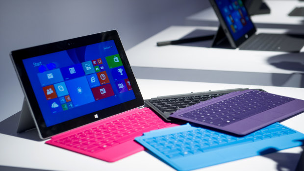 Apple challenger: Microsoft's Surface Pro 2 tablet.