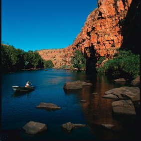 High contrast: Capturing the scenes in Kimberley gorges can be a challenge for any photographer.