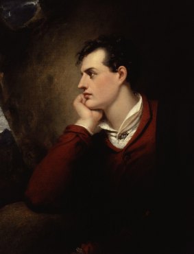 Lord Byron, by Richard Westall: "the first rock star".