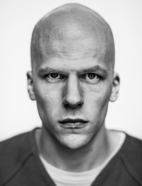 Jesse Eisenberg as Lex Luthor.