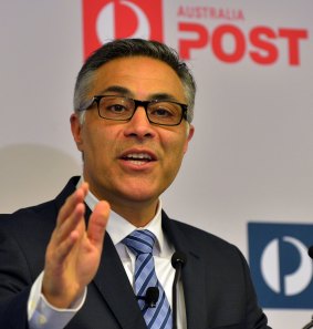 "We are undergoing a period of significant challenge and change": Ahmed Fahour, Australia Post.