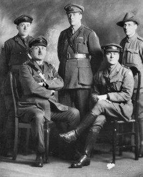 The five Leane brothers. Four would not return from the war. 