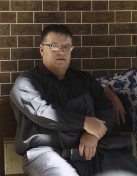 Glen Turner's Office of Environment and Heritage colleague Robert Strange outside the NSW Supreme Court.