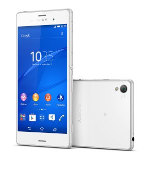 Sony's new 5.2-inch Xperia Z3 flagship smartphone.