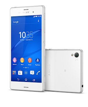 Sony's new 5.2-inch Xperia Z3 flagship smartphone.