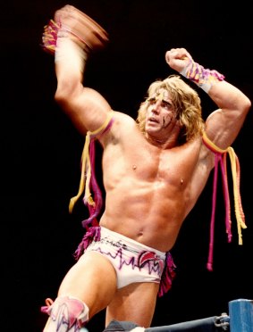 '90s wrestler The Ultimate Warrior.
