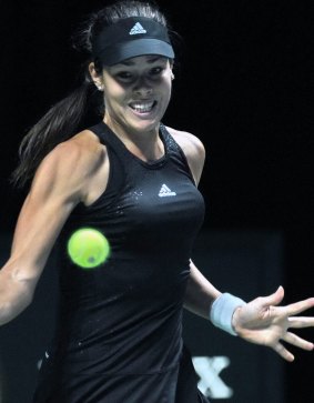Plent of reasons to smile for Ana Ivanovic.