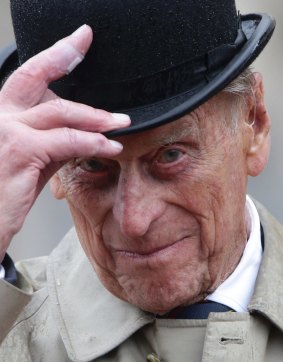 A doff of the hat and Prince Philip was off into retirement.