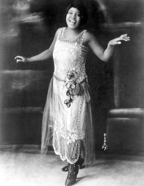 Empress of the blues: Singer Bessie Smith.