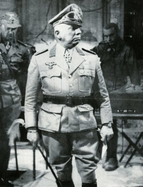 Erich von Stroheim in Five Graves to Cairo.