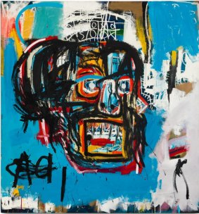 Jean-Michel Basquiat's Untitled painting sold at a Sotheby's auction in New York for US$110.5 million.