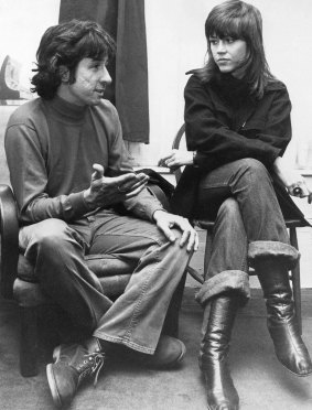 Tom Hayden with former wife Jane Fonda in 1972.