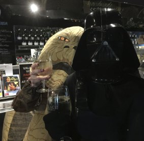 Costume enthusiasts can choose between Star Wars clubs that lean towards the good guys or the dark side. For Palace's midnight screening, cinema staff will dress up as their favourite character.