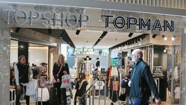 The Arcadia Group could take a controlling stake in Topshop's Australian arm. 