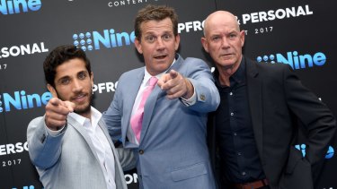 Returning: <i>House Husbands</i> (from left) Firass Dirani, Rhys Muldoon and Gary Sweet. 