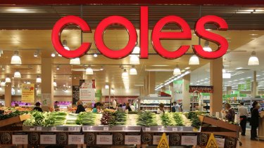 Coles' earnings are expected to fall sharply in the current half before sales and profits start to recover in the June half.
