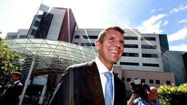  NSW Premier Mike Baird announces major refurbishment of the Prince Of Wales Hospital.