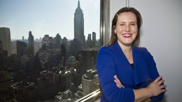 Assistant Treasurer Kelly O'Dwyer pictured in New York earlier this week.