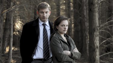 David Wenham and Elisabeth Moss in the first series of 