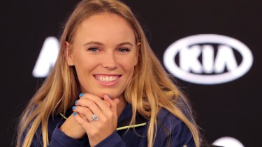 Denmark's Caroline Wozniacki is back up to No.2 in the world.