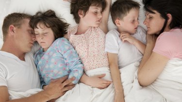There's valid arguments for both sides of the co-sleeping debate - but some children thrive. 