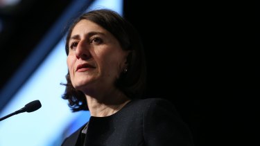 Gladys Berejiklian: The government has "wiped out the state's net debt".