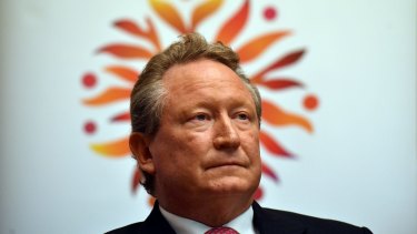 Billionaire Andrew Forrest is leading a new effort to raise the tobacco purchase age to 21.