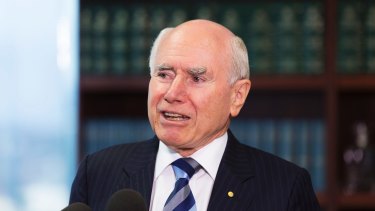 Former Australian prime minister John Howard has given measured support to the Federal Budget.