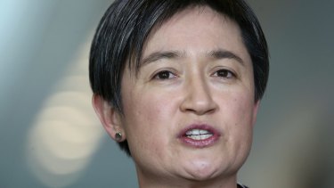 Labor frontbencher Penny Wong has two young daughters with her partner Sophie Allouache.