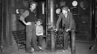 Port Kembla steel workers, August 1948 