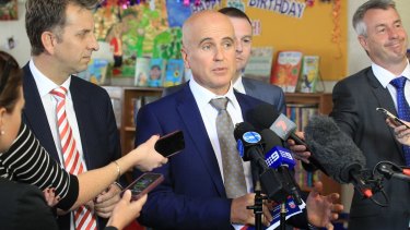 NSW Minister for Education Adrian Piccoli has been lobbying the government to fund the final two years of Gonski. 