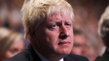 Boris Johnson, UK foreign secretary, is accused by some of the prime minister's allies of undermining her.