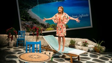 That's living: Sharon Millerchip as Shirley Valentine.