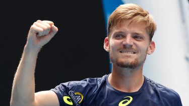 David Goffin through to Australian Open quarters