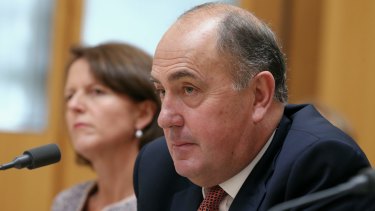 Mr Fraser spoke publicly as Treasury secretary for the first time during Wednesday's Senate estimates. 